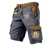 Generico Pantaloni da Lavoro per Bambini, Comodi Pantaloni Cargo per Bambini, Perfetti per Giocare e per la Scuola, Facili da Lavare e da Indossare Tutti i Giorni. (Grey, 11-12 Years)