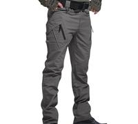 Generico Pantaloni da Lavoro Uomo,Pantaloni di Sport Jogging Leggeri e Traspiranti Sportivo Casual Tattici Militari con Tasche Multiple Trekking Giardiniere Pantalone per Campeggio, Pesca, Viaggi