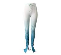 Generico Pantaloni da Yoga Donna Vita Alta Push Up Tummy Control Pantalone da Palestra Modellante Elegante Pantacollant Senza Cuciture Morbito Pantaloni Yoga Cotone Biologico per Corsa