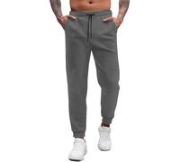 Generico Pantaloni della Tuta da Uomo,Pantaloni Casual da Uomo Larghi E Comodi per L'Uso Quotidiano Autunno Inverno Pantaloni Lunghi Non Elasticizzati Tinta Unita
