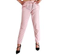 Generico Pantaloni Donna Casual Tinta Unica Sport Multicolore Vita Alta Elasticizzata per attività Dinamiche e Stile Moderno con Design Confortevole e Funzionale(XL)