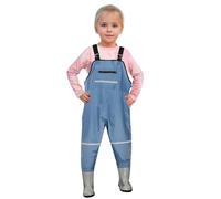 Generico Pantaloni Impermeabili Unisex-Bambini Antipioggia Bimba Bimbo Unisex Antivento Traspirante da Pioggia Disponibile in Varie Taglie Sovrapantaloni Primavera Autunno per 1-8 Anni