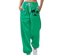 Generico Pantaloni Jogging Donna Comodi Pantalonis Sportivi Vita Alta Elastici della Tuta Yoga Allenamento Fitness Palestra con Tasche Pantaloni Donna Neri Un Pantalone, Tanti abbinamenti