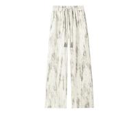 Generico Pantaloni Jogging Uomo,Pantaloni da Jogging Casual con Motivo Tie-Dye su Base Bianca E Orlo Tagliato Pantaloni della Tuta Moderni A Gamba Dritta per Un Comodo Utilizzo Quotidiano