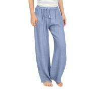 Generico Pantaloni Lunghi Casual per Ragazze Bambini Baggy da Street Dance Preppy Scuola Atletica Moda 2025 di Base Girls' Autumn Winter Style Long Pants