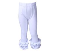 Generico Pantaloni Lunghi Casual per Ragazze,Pantaloni da Bambina in Lino Hip Hop Harem Leggeri con vestibilità Larga Elastico Vita la Spiaggia Viaggi Vacanze Abiti