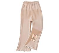 Generico Pantaloni Lunghi da Bambine e Ragazze Bambini Baggy Hip Hop Preppy Scuola Atletica Leggeri con vestibilità Larga Eleganti di Larghi Girls' Autumn Winter Style Long Pants