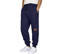 Generico Pantaloni Tuta Uomo Caldi,Pantaloni Casual da Uomo Foderati in Pile vestibilità Slim Comodi Ed Eleganti per L'Uso Quotidiano Adatti per La Stagione Autunnale E Invernale
