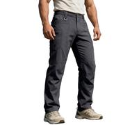 Generico Pantaloni Uomo Cargo, Pantaloni Uomo Eleganti Casual Ideali per Escursioni All'Aperto Avventure E Lavoro con Design A Zoccolo di Cavallo sul Risvolto