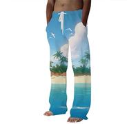 Generico Pantaloni Uomo Cotone Sportivo Pantaloni Tuta Uomo Invernali Pantaloni Uomo Elegante Elasticizzato Pantaloni Jeans Strappati Uomo Larghi Neri E Rossi Pantaloni da Lavoro Uomo Curvy