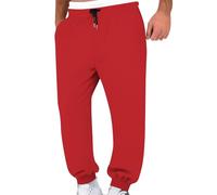Generico Pantaloni Uomo Tasche Laterali,Pantaloni da Jogging Casual da Uomo con Elastico in Vita Comodi Pantaloni della Tuta Morbidi E Traspiranti per L'Uso Quotidiano