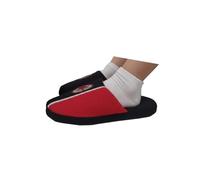 Generico Pantofole bambino compatibile con Milan con logo Rosso 33/34 EU