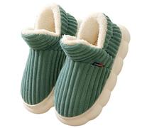Generico Pantofole Cloud Donna Uomo, Comode Pantofole Soffici, Pantofole Calde For La Casa Calde E Morbide Invernali Unisex(B Green,41-42)