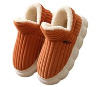 Generico Pantofole Cloud Donna Uomo, Comode Pantofole Soffici, Pantofole Calde For La Casa Calde E Morbide Invernali Unisex(B Orange,43-44)