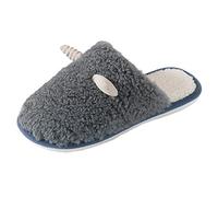 Generico Pantofole Coppie Uomo Autunno Invernali Cotone Peluche Calde Morbide Tentacoli Carini Scarpe da Casa Ciabatte Invernali Pianta Larga Warm Antiscivolo