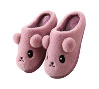 Generico Pantofole Da Donna In Cotone Casa Antiscivolo Inverno Slippers Da Interno Calda Peluche Calda Uomo Autunno Coppia Regalo Comode Pantofole Per Interni Ed Esterni, Tacco Aperto Ciabatte