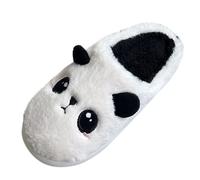Generico Pantofole Da Donna In Feltro, Pantofole Invernali Da Donna, In Peluche, Ciabatte Panda Per L'Autunno, Comode E Antiscivolo, Per Casa Cosplay E Feste Autunnali