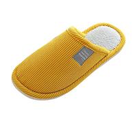Generico Pantofole Da Uomo Donna In Memory Foam Leggere Morbide Ciabatte Autunno E Inverno Calde Comode Peluche Pantofole Da Casa Esterno Antiscivolo Silenziose Scarpe