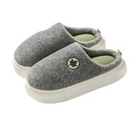 Generico Pantofole Donna Chiuse Invernali Comode Eleganti Slippers Antiscivolo Scarpe Piatto da Casa Ciabatta Memory Foam Pantofole Invernali da Interno Calde Pantofola Ospiti Morbida