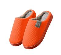 Generico Pantofole Donna Ciabatte Chiuse in Memory Foam Leggere Morbide Pantofole da Uomo Autunno e Inverno Calde Comode Peluche Slippers da Casa Esterno Moda Ciabatte Antiscivolo Silenziose