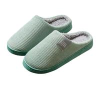 Generico Pantofole Donna Ciabatte Chiuse in Memory Foam Leggere Morbide Pantofole da Uomo Autunno e Inverno Calde Comode Peluche Slippers da Casa Esterno Moda Ciabatte Antiscivolo Silenziose