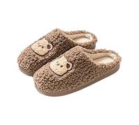 Generico Pantofole Donna Invernali Autunno: Ciabatta Eleganti Cotone Ciabatte Leggere Ospiti Scarpe Piatto Interno Esterno Slippers da Casa Shoes Comode Famiglia