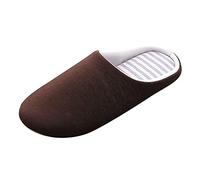 Generico Pantofole Donna Uomo Ciabatte da Coppia per La Casa Antiscivolo in Peluche Morbido Spesso Caldo Morbido E Scorrevole Slippers Basse da Pavimento Ciabatte in Memory Foam Lavabile in Cotone