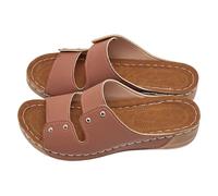 Generico Pantofole Estive Donna con Plateau e Punta,Scarpe Estive Casual e Comode per Tutti I Giorni e Le Vacanze per Una Vacanza Al Mare