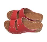 Generico Pantofole Estive Donna con Plateau e Punta,Scarpe Estive Casual e Comode per Tutti I Giorni e Le Vacanze per Una Vacanza Al Mare