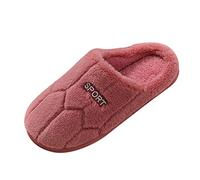 Generico Pantofole Invernali Da Donna In Cotone, Antiscivolo, Calde E Pelosa, Con Punta Chiusa, Comode E Larghe, Comode, Suola Morbida Per Interni Ed Esterni,Per Il Tempo Libero