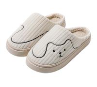 Generico Pantofole Invernali Donna Leggere Peluche Pelose Ciabatte Da Camera Invernali Antiscivolo Comode Pantofole Da Casa Ospiti Elegante Fuzzy Scarpe Fluffy Semichiuse Lavabili Sliders