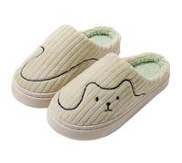 Generico Pantofole Invernali Donna Leggere Peluche Pelose Ciabatte Da Camera Invernali Antiscivolo Comode Pantofole Da Casa Ospiti Elegante Fuzzy Scarpe Fluffy Semichiuse Lavabili Sliders