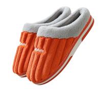 Generico Pantofole Pelose Donna Peluche Leggere Comode Ciabatte Da Camera Antiscivolo Pelose Morbide Pantofole Da Casa Semichiuse Lavabili Ospiti Slippers Da Camera Fuzzy Termiche Silenziose Scarpe