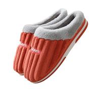 Generico Pantofole Pelose Donna Peluche Leggere Comode Ciabatte Da Camera Antiscivolo Pelose Morbide Pantofole Da Casa Semichiuse Lavabili Ospiti Slippers Da Camera Fuzzy Termiche Silenziose Scarpe