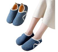 Generico Pantofole Peluche Donna Comode Peluche Pelose Ciabatte Da Camera Chiuse Davanti Caldo Antiscivolo Pantofole Da Casa Fuzzy Termiche Fluffy Slippers Da Camera Lavabili Elegante Ospiti Scarpe