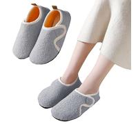 Generico Pantofole Peluche Donna Comode Peluche Pelose Ciabatte Da Camera Chiuse Davanti Caldo Antiscivolo Pantofole Da Casa Fuzzy Termiche Fluffy Slippers Da Camera Lavabili Elegante Ospiti Scarpe