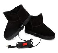 Generico Pantofole Riscaldate Inverno Unisex Pantofole Riscaldanti Elettriche Comode e Calde Scaldapiedi Elettrico Pantofole Riscaldate Elettriche Antiscivolo,001,42/44