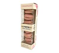 Generico Papa 18 Macarons Gusto Champagne Colore Rosa Chiaro 252 g