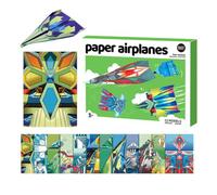 Generico Paper Airplane | Colorful Toys with Instructions - Creative Plane Paper Activity Books,for Beginner Boys Girls Adults Classroom Homeschool Playroom Daycare School Party Birthday