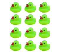 Generico Paperelle Di - Si Illuminano Al Buio - Materiale Vinilico Smaltato, Giocattoli Per Bambini | 12 Pezzi, Giocattolo Che Da 2 Pollici 140 G, Anatroccolo Con Fischietto Illuminato Per