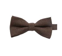 Generico Papillon Pre-legati Papillon a farfalla da uomo, di colore scuro, tinta unita, in lana e cotone, marrone, cachi, beige blu, casual, for accessori matrimonio Per Uomo(Color4)