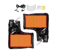 Generico Paracolpi Per Manubrio Da Moto Da Neve | Guanti Antivento 12V | Manopole Impermeabili a Temperatura Costante per ATV,Per Scooter Ciclismo Motociclette Pendolarismo Motoslitte Clima Freddo