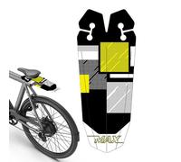 Genérico Parafango per bicicletta - Parafango per sella bicicletta da 10,63 x 4,33 pollici, parafango pieghevole per biciclette, leggeri per ciclisti