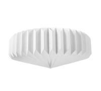 Generico Paralume Origami Pieghevole in Carta Bianca, Coprilampada Geometrico Sospeso per Lampadari, Lampade da Terra e Soffitto, Decorazione Contemporanea per Soggiorno, Camera e Ufficio