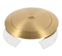 Generico Paralumi per Abatjour in Rame Anello Collare Porta Lampada Filettato, Design Elegante e Facile da Installare per Sostituzione Ghiera Paralume Oro