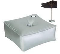 Generico Parasol Foot - Porta di Scaraplia Ottinepoid | Lesting Lesting Portable per Parasol Pied | Supporti e basi di terrazza | Grande capacità, Base Spessa, Argento a sbalzo per Parasols PIIED