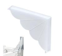 Generico Paraspruzzi Doccia per Vasca in Silicone Morbido A Onda Estetica | Paraspruzzi Flessibile Per Angolo Vasca Per Cucina Bagno Lavello Piano Lavoro Ristorante Dormitorio Hotel Camper