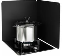 Generico Paraspruzzi d'olio, Paraspruzzi Pieghevole - Protezione dagli Schizzi di Grasso per fornelli a Gas, Protezione per Il Retro della Cucina per Barbecue, Campeggio, Cucina all'aperto, Essenzial