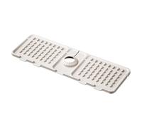 Generico Paraspruzzi per Lavello Cucina, Porta Spugna Stoviglie con Tappetino, Organizzatore Silicone Drenaggio Rapido per Pulizia Casa Famiglia Amici Piatti Appartamento