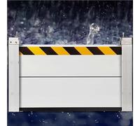 Generico Paratia Antiallagamento Barriera Antiallagamento Riutilizzabile in Caso di Pioggia Intensa Barriere Antiallagamento Rimovibile Paratie Antiallagamento Garage,01,210 * 60cm